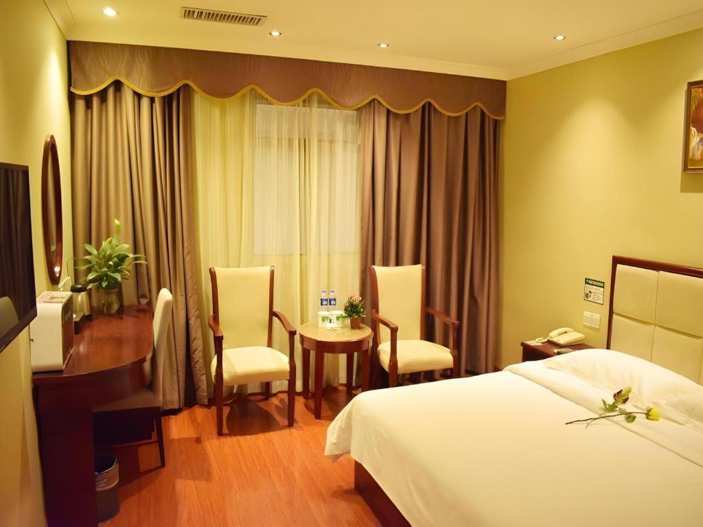 Greentree Inn Guangzhou Panyu Chimelong Happy World Business Hotel Exterior foto