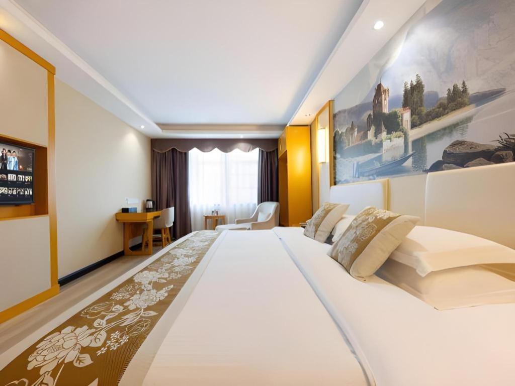 Greentree Inn Guangzhou Panyu Chimelong Happy World Business Hotel Exterior foto