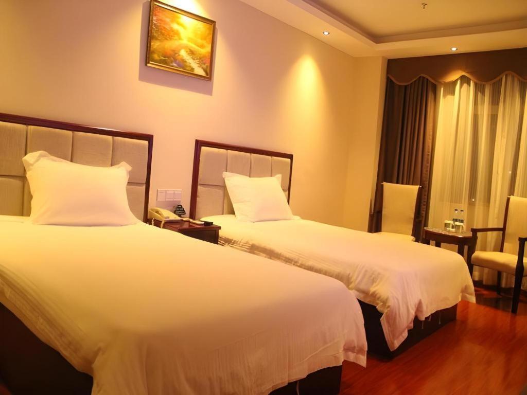 Greentree Inn Guangzhou Panyu Chimelong Happy World Business Hotel Exterior foto