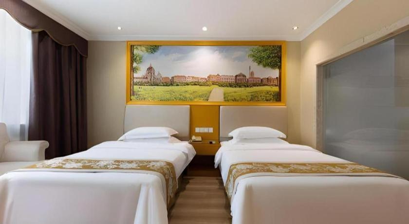Greentree Inn Guangzhou Panyu Chimelong Happy World Business Hotel Exterior foto