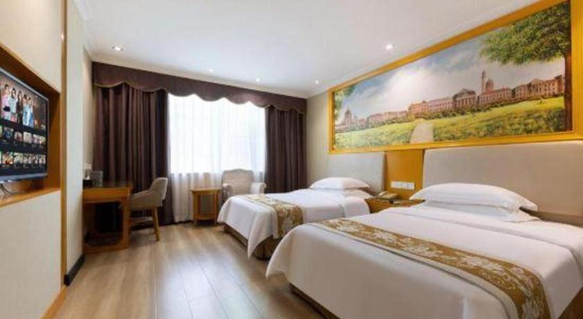 Greentree Inn Guangzhou Panyu Chimelong Happy World Business Hotel Exterior foto
