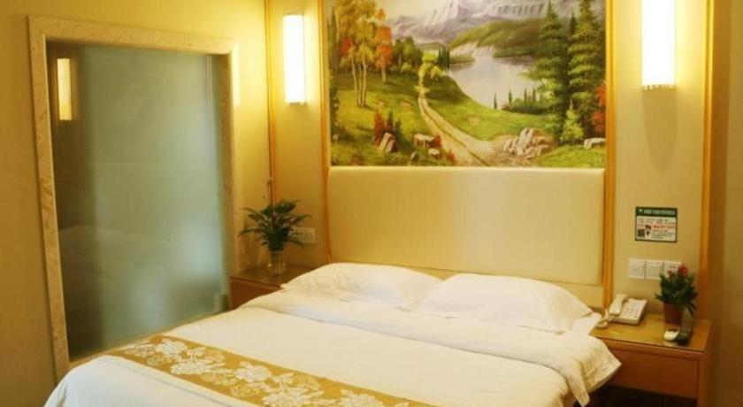 Greentree Inn Guangzhou Panyu Chimelong Happy World Business Hotel Exterior foto