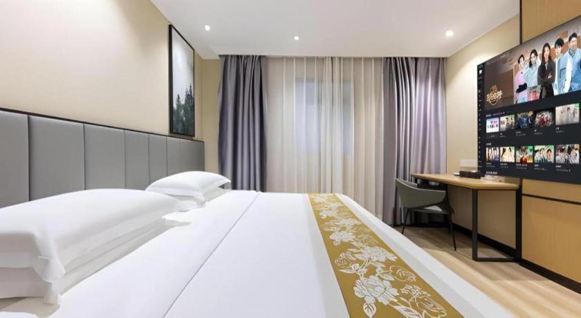 Greentree Inn Guangzhou Panyu Chimelong Happy World Business Hotel Exterior foto